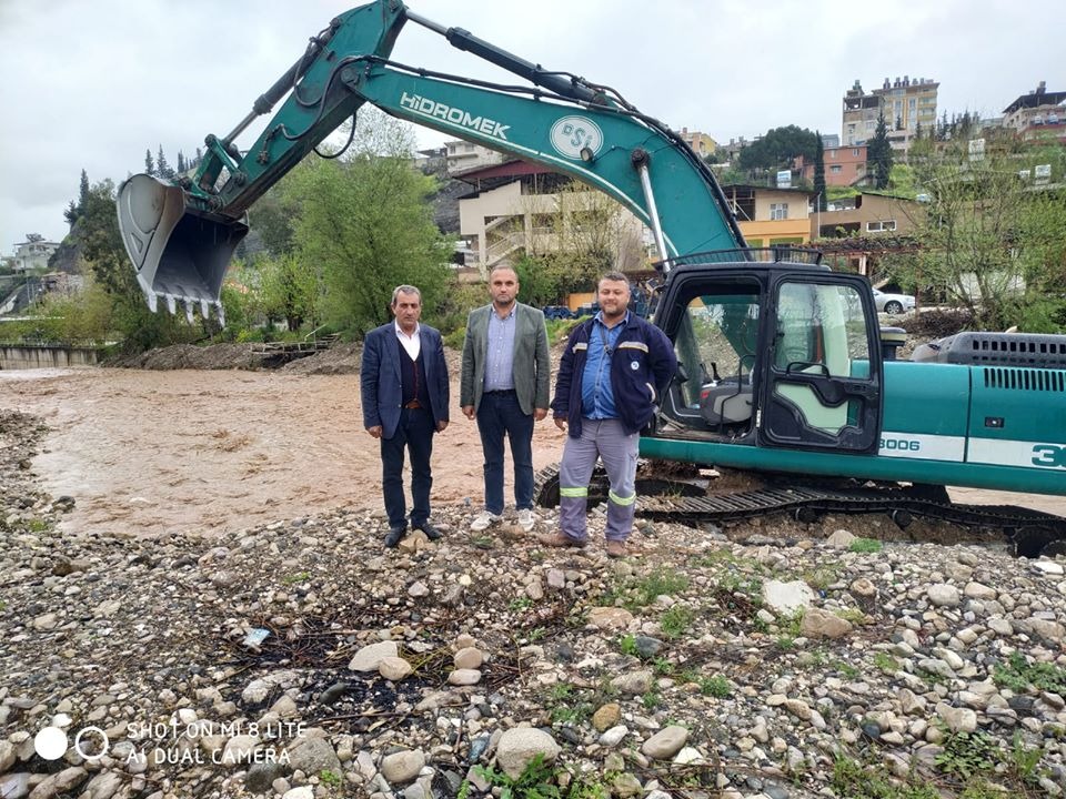 BAŞKAN YAVUZ “ SU TAŞKINLARINA KARŞI GEREKLİ TEDBİRLER ALINDI”