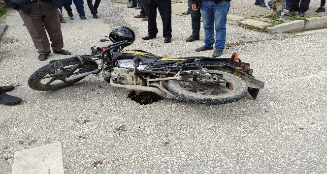 Samandağ’da trafik kazası: 1 yaralı