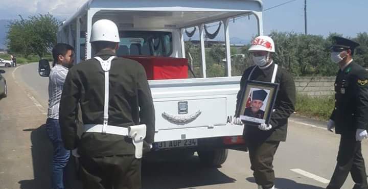 Kore Gazisi Ebediyete Uğurlandı