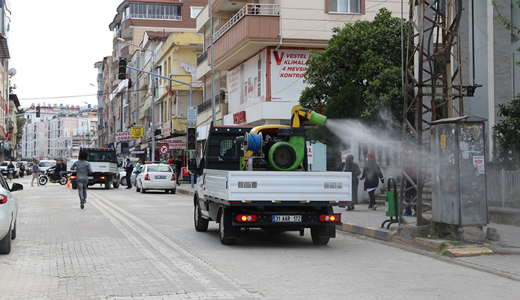 HBB DEZENFEKSİYONA BÜYÜK ÖNEM VERİYOR