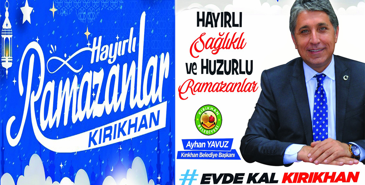 YAVUZ “BURUK BİR RAMAZANIN EŞİĞİNDEYİZ RABBİM DUALARIMIZI KABUL ETSİN”