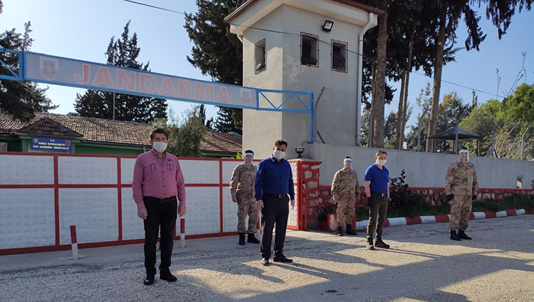 Kumlu’da siperlik üretilerek dağıtıldı