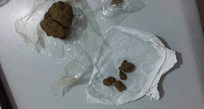 Reyhanlı’da 40 gram takoz esrar ele geçirildi