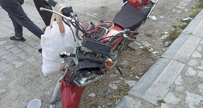 Samandağ’da trafik kazası 1 yaralı