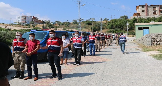 Hatay’da suç örgütü operasyonu: 17 gözaltı