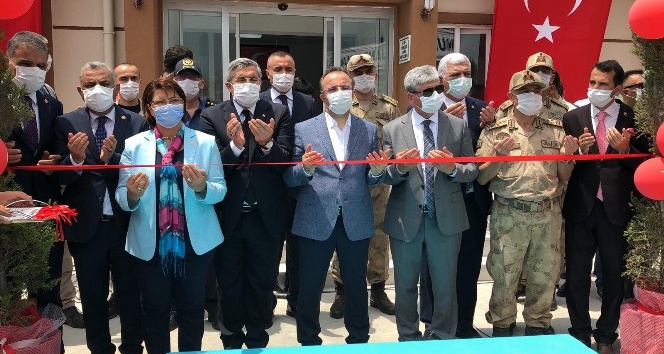 Hatay’da stratejik noktadaki karakol törenle açıldı