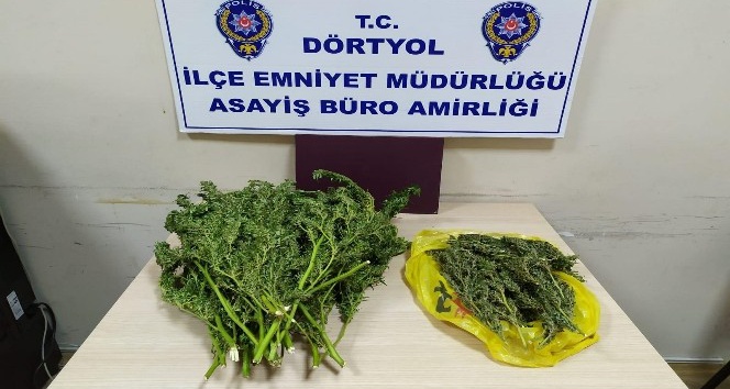 Dörtyol’da uyuşturucu operasyonu