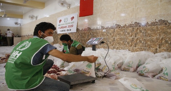 Suriyeli savaş mağdurları için 8 bin 234 hisse kurban