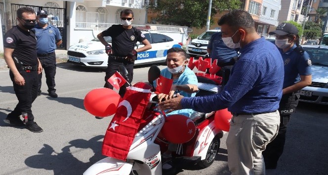 NF hastası İhsan’ın hayali gerçek oldu