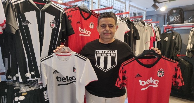 Beşiktaş’ın yeni sezon formaları Hatay’da satışa çıkarıldı