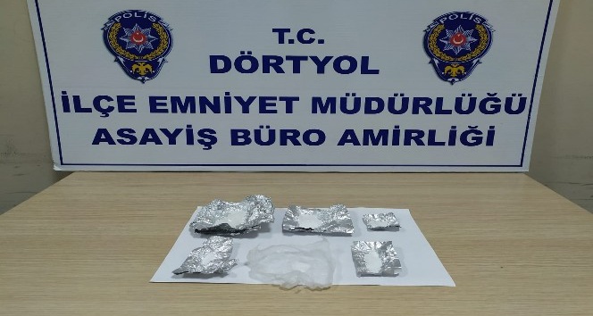 Dörtyol’da uyuşturucu operasyonu: 2 tutuklama