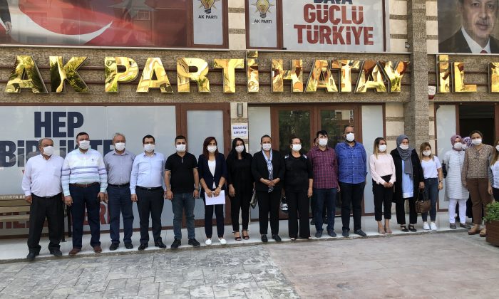 Hatay’da AK Kadınlardan Dilipak’a tepki