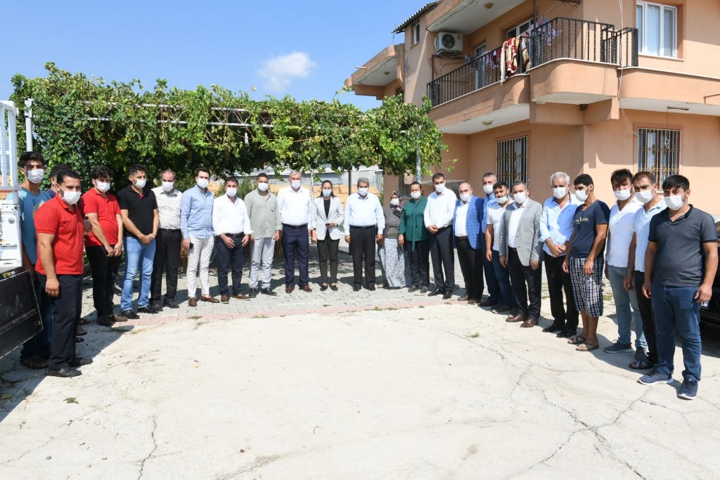 BAŞKAN YILMAZ, VATANDAŞLA BULUŞTU