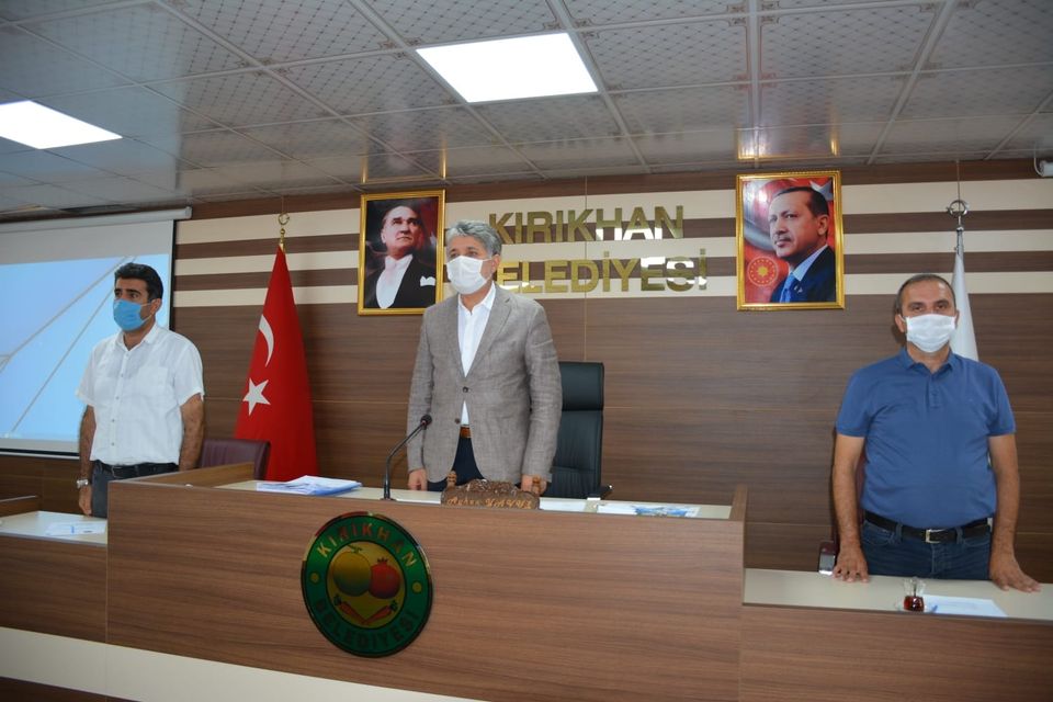 KIRIKHAN BELEDİYESİ EYLÜL AYI MECLİS TOPLANTISI YAPILDI