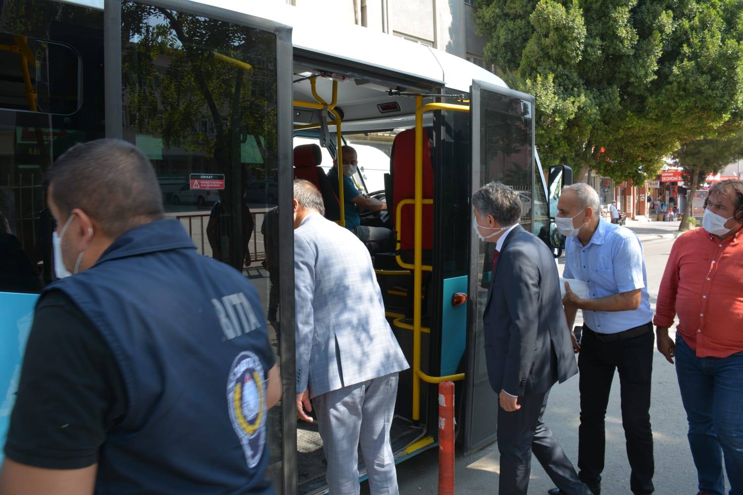 KAYMAKAM ARSLAN VE BAŞKAN YAVUZ DENETİM ÇALIŞMALARINA DEVAM EDİYOR