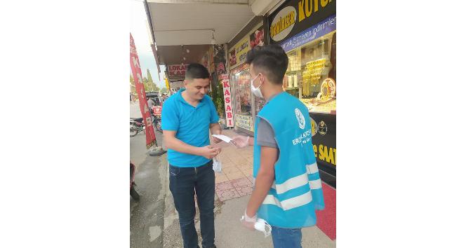 Erzin Ülkü Ocakları bin maske dağıttı