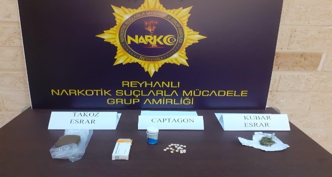 Reyhanlı’da uyuşturucu operasyonları: 5 gözaltı