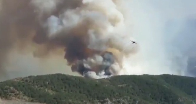 Hatay’daki yangına 5. gününde havadan ve karadan müdahale sürüyor