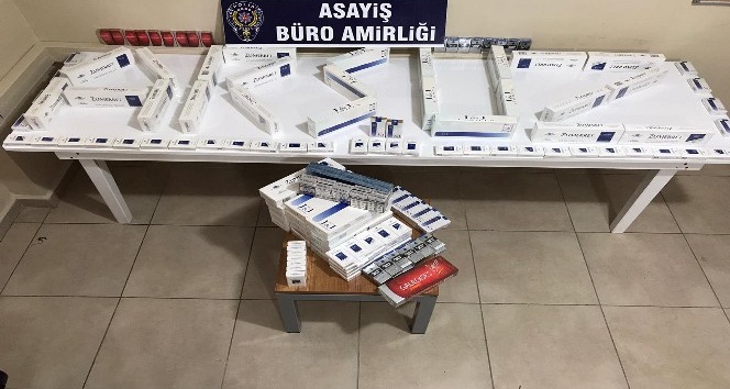 Arsuz’da kaçak sigara operasyonu
