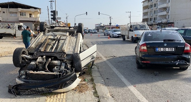 Bu kazada kimsenin burnu kanamadı