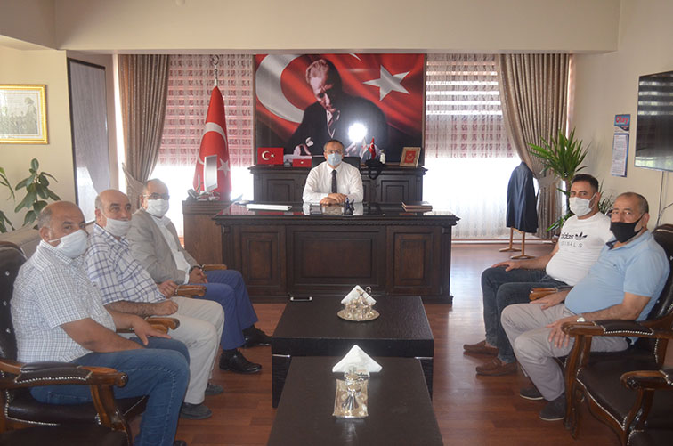 ODA YÖNETİMİNDEN KAYMAKAM’A ZİYARET