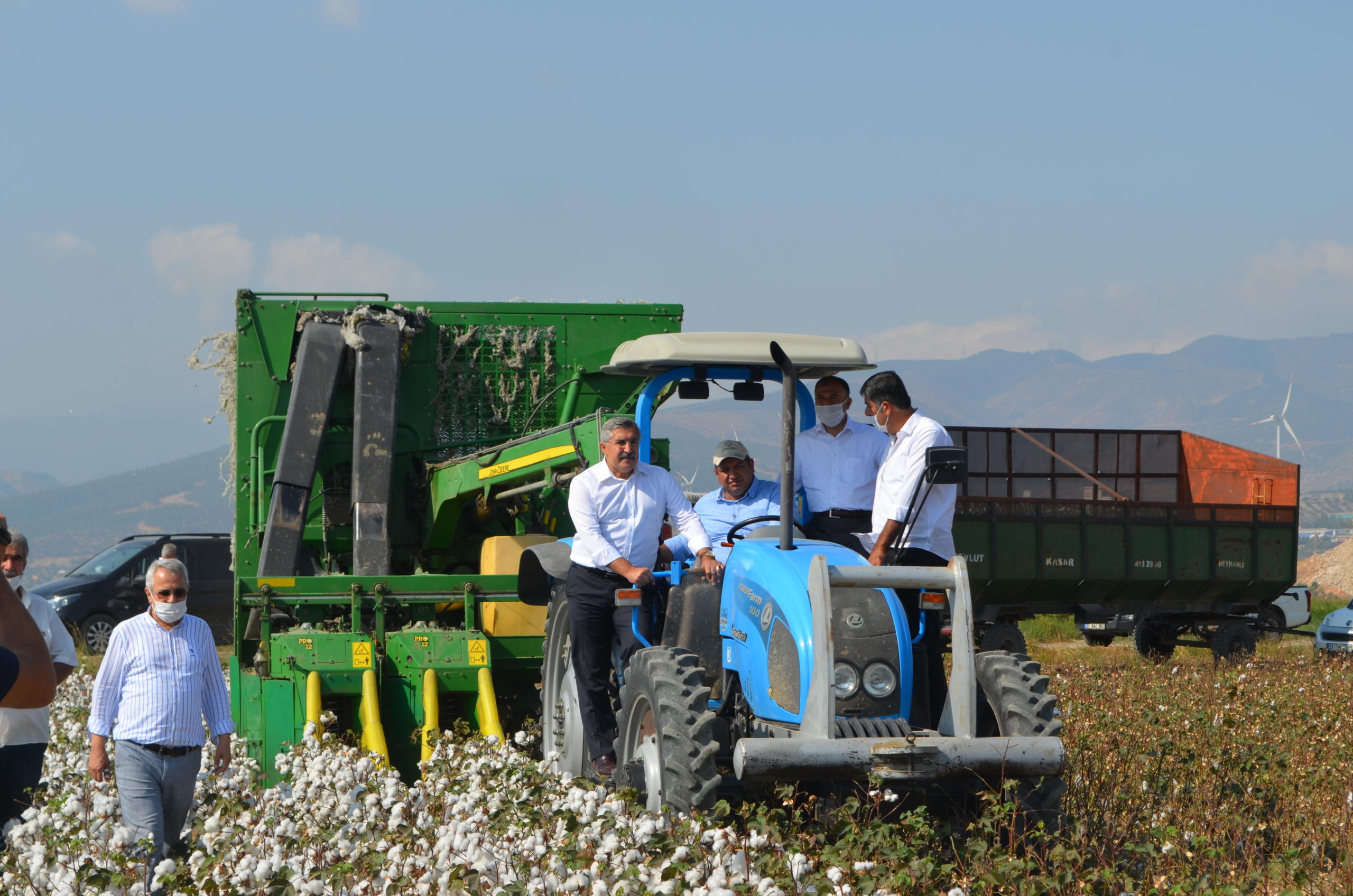 KIRIKHAN’DA  PAMUK HASADI YAPILDI