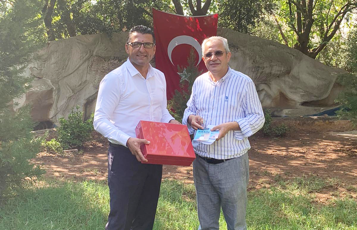 BİLGİN, BASIN KARTINI ALDI