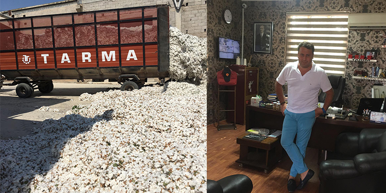 TARMA TARIM İLK PAMUĞUNU ALARAK  SEZONU AÇTI