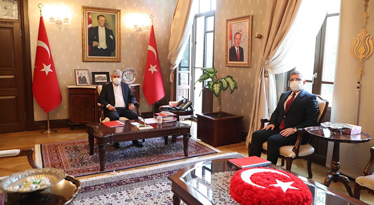 Hatay Vergi Dairesi Başkan’ından Vali Doğan’a Ziyaret