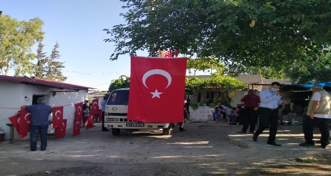 Hatay’a şehit ateşi düştü