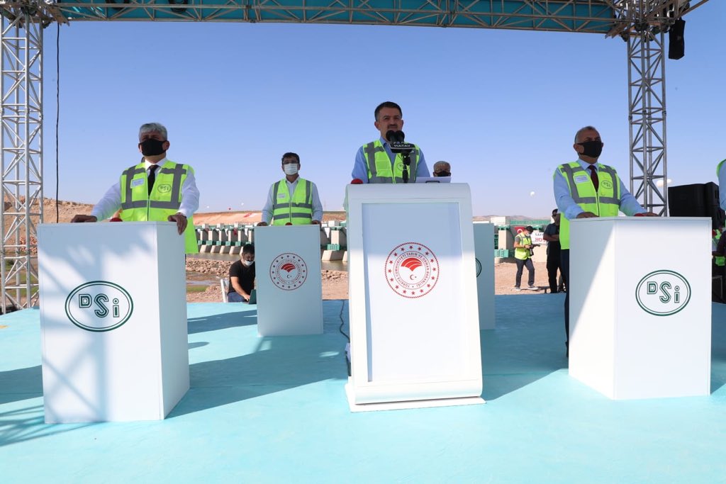Tahtaköprü, Reyhanlı ve Büyükkaraçay barajları açıldı