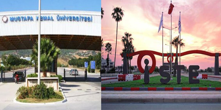 Hatay’ın iki üniversitesi de ilk yüzde…