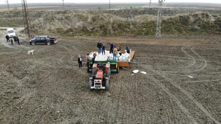 KIRIKHAN’DA MERALAR GÜBRELENİYOR