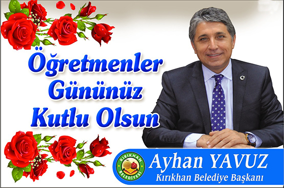 BAŞKAN YAVUZ “GELECEK GENÇLERİN, GENÇLER İSE ÖĞRETMENLERİN