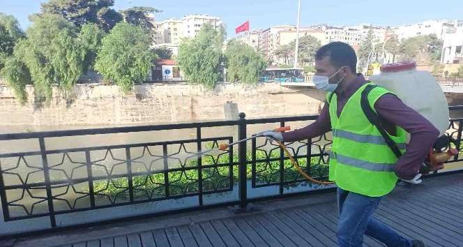 Hatay’ın 15 ilçesinde dezenfeksiyon çalışması