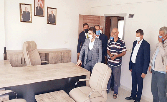 ADAL İLÇE TEŞKİLATINI ZİYARET ETTİ