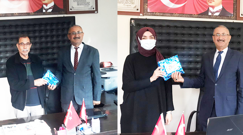 KIRIKHAN İLÇE HALK KÜTÜPHANE MÜDÜRLÜĞÜ ÖĞRETMENLERİ UNUTMADI           