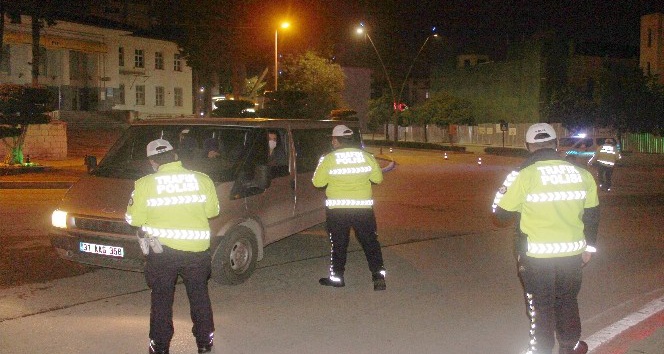 Hatay’da sokağa çıkma kısıtlamasında sıkı denetim
