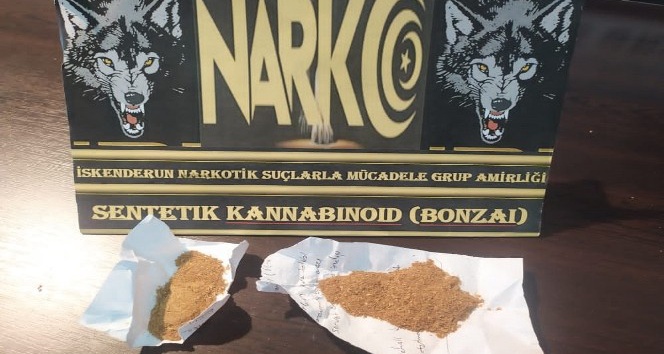 İskenderun’da uyuşturucu operasyonu: 2 gözaltı