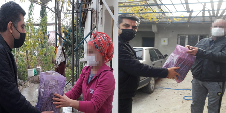 KIRIKHAN BELEDİYESİ HİJYEN SETİ DAĞITTI