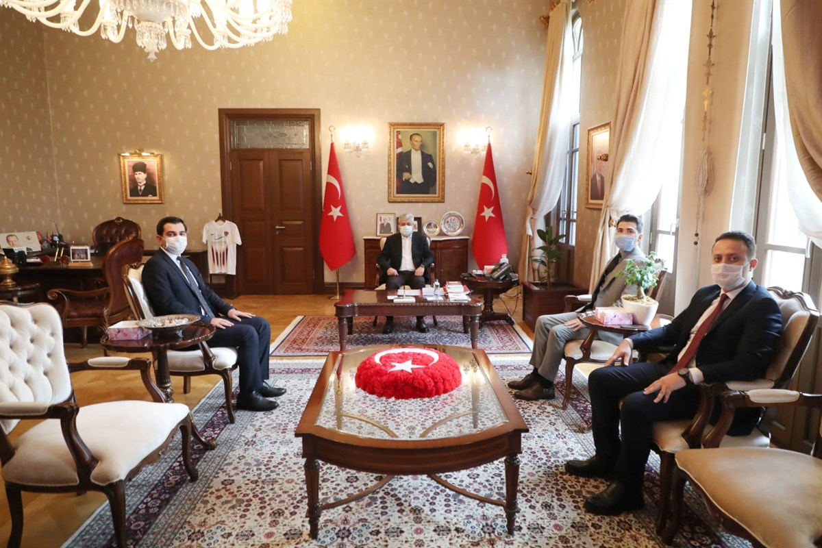 Vali Doğan Kaymakam Adaylarını Kabul Etti
