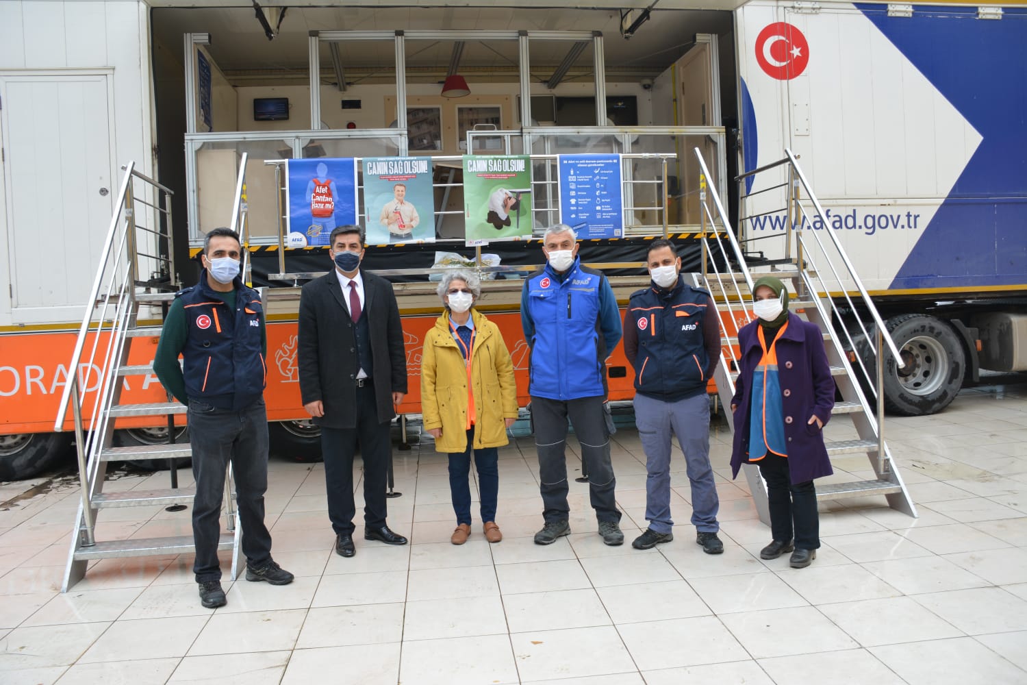 AFAD TIR’ında deprem simülasyonu