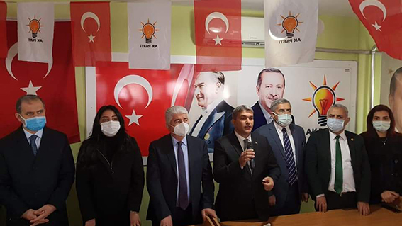 AK PARTİ KURMAYLARI KIRIKHAN’A GELİYOR