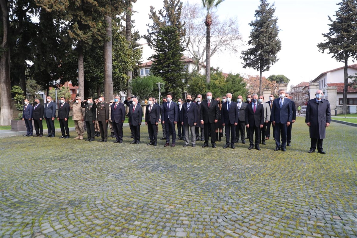 Hatay’ın ilk ve tek Cumhurbaşkanı Tayfur Sökmen  Vefatının 41. Yılında Anıldı