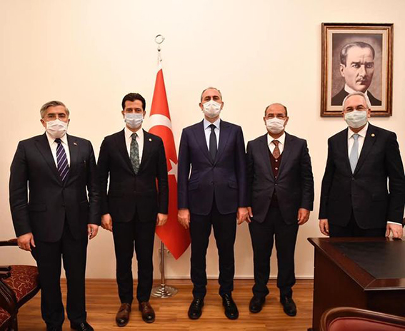 MİLLETVEKİLLERİNDEN EYLEM PLANINA DESTEK ZİYARETİ