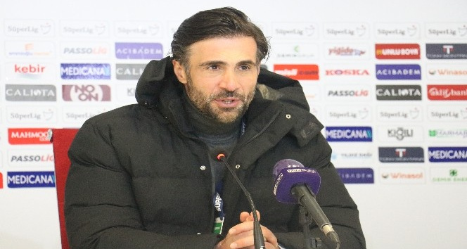 Ömer Erdoğan: “İki takım da 1 puanı hak etti”