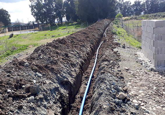 KAMIŞLAR MAHALLESİ’NE YENİ ŞEBEKE