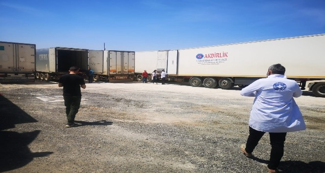 Suriye’ye 7 tır ilaç ve tıbbı malzeme