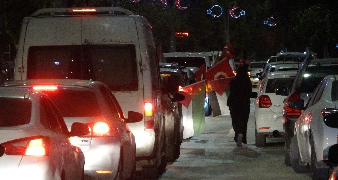 Hatay’dan işgal altındaki Filistinlilere destek