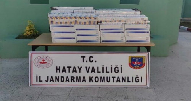 2 bin 718 paket kaçak sigara ele geçirildi